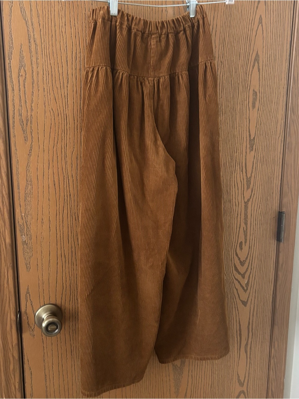 The Simple Folk Women’s Corduroy Culotte Trousers - Brown Size 0 NWOT - Picture 4 of 5